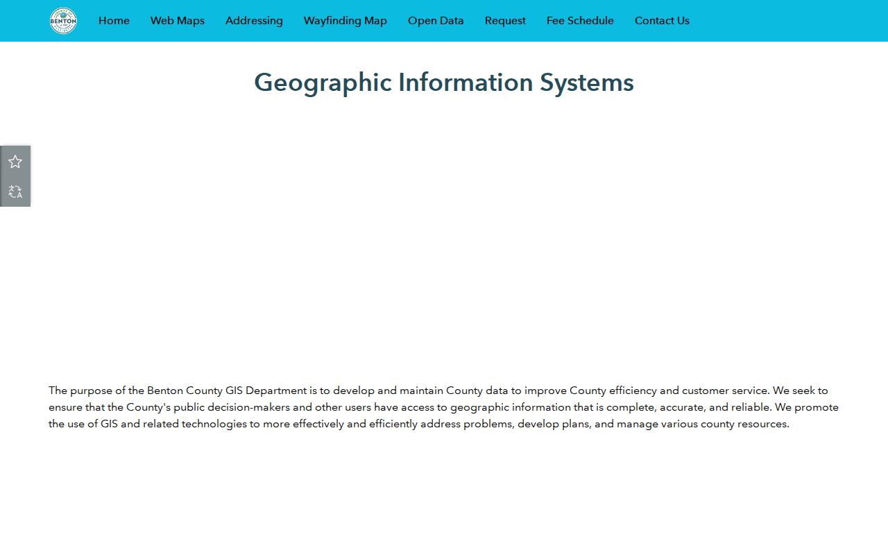 Richland neighbors Benton County GIS map hub